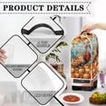 thumbnail image 4 of HELLHERO Kitchen Blender Dust Cover Turkey and Pumpkin Pattern 1Pcs Lightweight AntiSlip for Household Users, 4 of 6