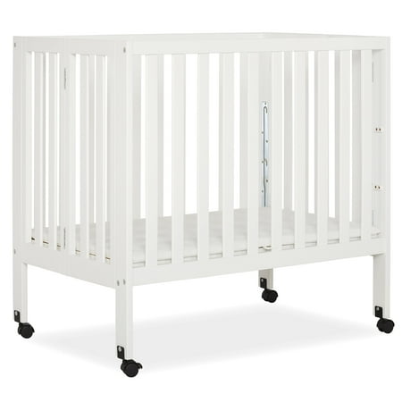 UPC: 0811048038500 | Dream On Me Jett Non-Full Size Folding Crib in White Patented Folding System