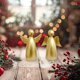 thumbnail image 1 of Decoraciones navideñas, adornos navideños, regalos navideños. Juego de adornos dorados navideños para decoración del hogar, salas de estar y oficinas., 1 of 9