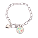 thumbnail image 1 of Pulsera de cadena de corazón Unbranded Joyería moda 7.5 pulgadas, 1 of 3