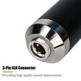 thumbnail image 4 of Recording Mic Cardioid Condenser Microphone Kit with Shock Mount Pop Filter Low Noise High Sensitive Microphone for Vocal Live Streaming Singing Broadcasting Musical Instrumentcondenser mic, 4 of 7
