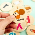 thumbnail image 4 of Juguetes Para Aprender Ortografía De Madera, De Un Tamaño Cómodo, Para Niños En Casa, 4 of 7