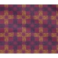 thumbnail image 4 of oneOone Cotton Flex Fabric Check & Triangle Ikat Print Fabric BTY 40 Inch Wide, 4 of 4