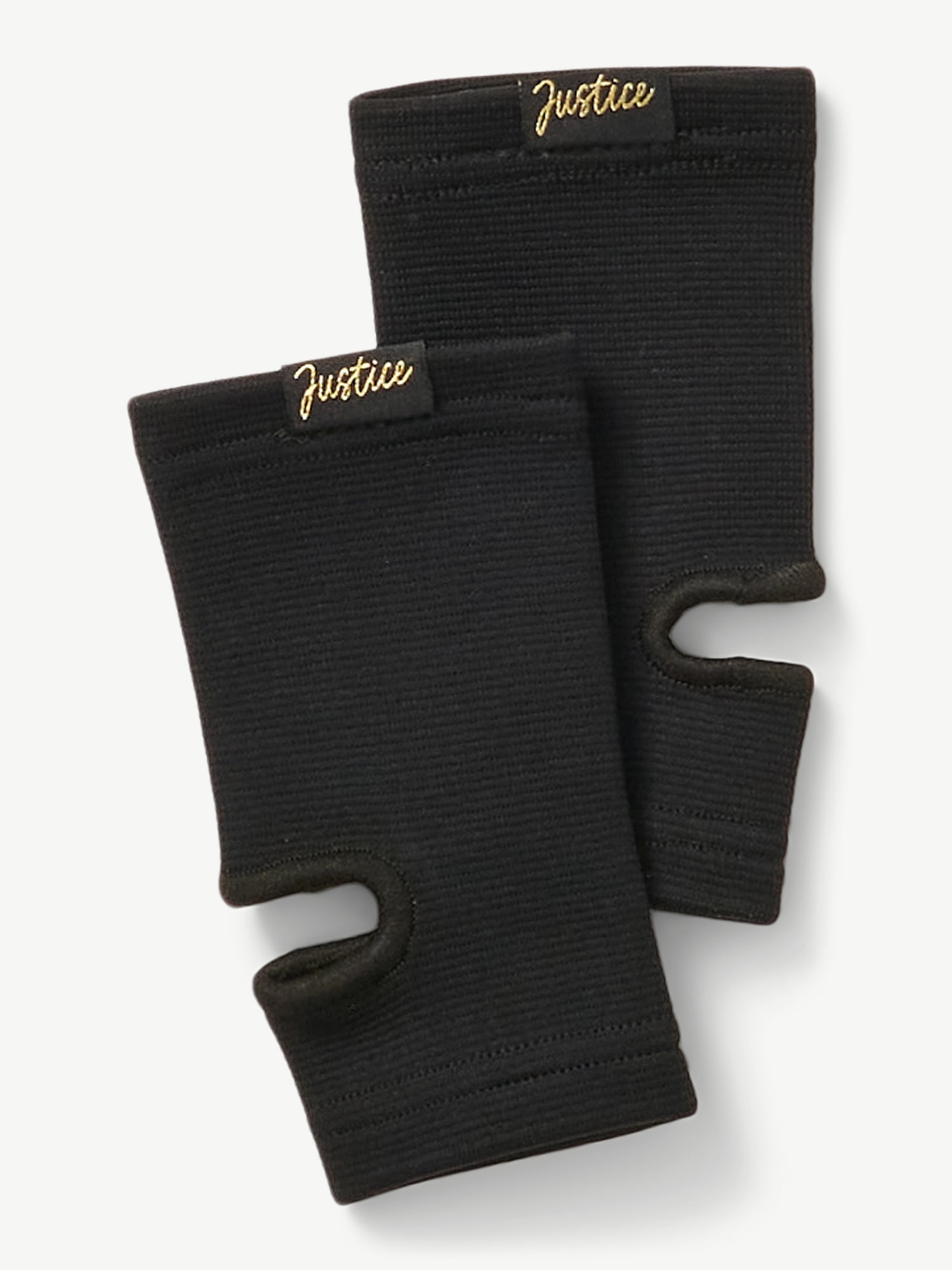 Justice Girls 2 Pack Ankle Sleeves, Sizes S/M - M/L
