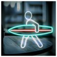 thumbnail image 1 of Letrero De Neón LED Con Diseño Tabla Surf Para Hombre, Decoración Artística Oceánica, Para Sala Juegos, Dormitorio, Bar, Estar 42cm, 1 of 2