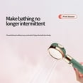 thumbnail image 5 of Turbo Shower Head Home Bath Shower Nozzle Water Heater Filter Shower ,3 Bathing Modes, One Pressurised Water Stop Function Shower Head., Xinsrenus Under $5! Turbo Shower Head Home Bath, 5 of 7