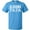 Pacific Blue, variant on Alabama Papa Distressed White Text T-Shirt