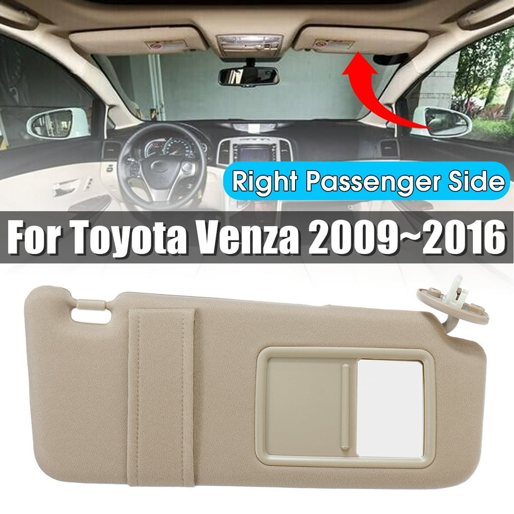 Right Passenger Side Sun Visor Sunroof For Toyota Venza 20092016 74320