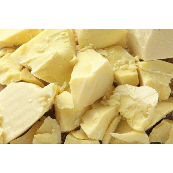 Cocoa (Cacao Butter) Butter Pure Raw Unprocessed. Incredible Quality And Scent. Use For Lotion Cream Lip Balm Or Body Butter. Non-Gmo Vegan - 1 Lb By Saaqin