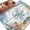 Grey, variant on Large Round Rug 8Ft Washable Non-Slip, Octopus Coastal Circle Area Rugs for Living Room Bedroom, Summer Nautical Starfish Coral Brown Anchor Indoor Floor Mats Carpet Runner for Home Decor