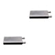 thumbnail image 3 of Accesorios de bloque de refrigeración por agua líquida Inteprter Accesorios Universales para PC 40*120mm 2piezas, 3 of 5