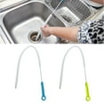 Drain Unblocker Stick Cleaner Hair Remover Brush Tool Sink Kitchen Tool