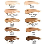 PHOERA Foundation Professional Makeup Full Coverage Fast Base Brighten long-lasting Shade