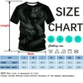 thumbnail image 4 of Blissboy Men's Chinese Dragon Graphic T-Shirt Anime Mythical Beast Tee Gothic Fantasy Creature Shirt, 4 of 7