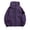 Purple, variant on Drovellove Women's Hardshell Jacket Windproof Water Resistant Outdoor Running Jacket with Thumb Holes | Lightweight Full Zip Athletic Hoodie for Hiking, Travel & Casual Wear