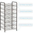 thumbnail image 7 of 7-Tier Can Organizer Rack Dispenser for Pantry, Brown, 7 of 7