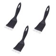 thumbnail image 5 of MLINS 3 Pcs Stainless Steel Wire Brush Grill Brush with Holes 21X7CM Black, 5 of 8