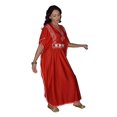 thumbnail image 3 of Fatima Handmade Caftan Red, 3 of 3