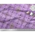 thumbnail image 1 of Soimoi Velvet Fabric Texture & Damask Ethnic Print Fabric by the Yard 58 Inch Wide, 1 of 3