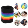 thumbnail image 6 of Unique Bargains 1 Pc Breathable Wristbands Close-fitting Sports Wristband Sport Black, 6 of 6