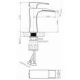 thumbnail image 4 of American Imaginations AI-33683 1 Hole CUPC Approved Lead Free Brass Faucet Set In Chrome Color - Drain Incl., 4 of 7