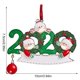 thumbnail image 5 of Billuyoard Adorno navideño personalizado familiar, árbol de Navidad colgante, estatuilla de Papá Noel grabable Kits de decoración para fiestas 2#, 5 of 6