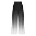 thumbnail image 4 of Lmnyox Flowy Wide Leg Pants for Women Elastic Waist Drawstring Lounge Pants with Pocket Loose Palazzo Pants, 4 of 6