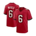 thumbnail image 1 of 2025 Buccaneers 6#Red NFL New Jersey Embroidered Football Jersey - LU, 1 of 2