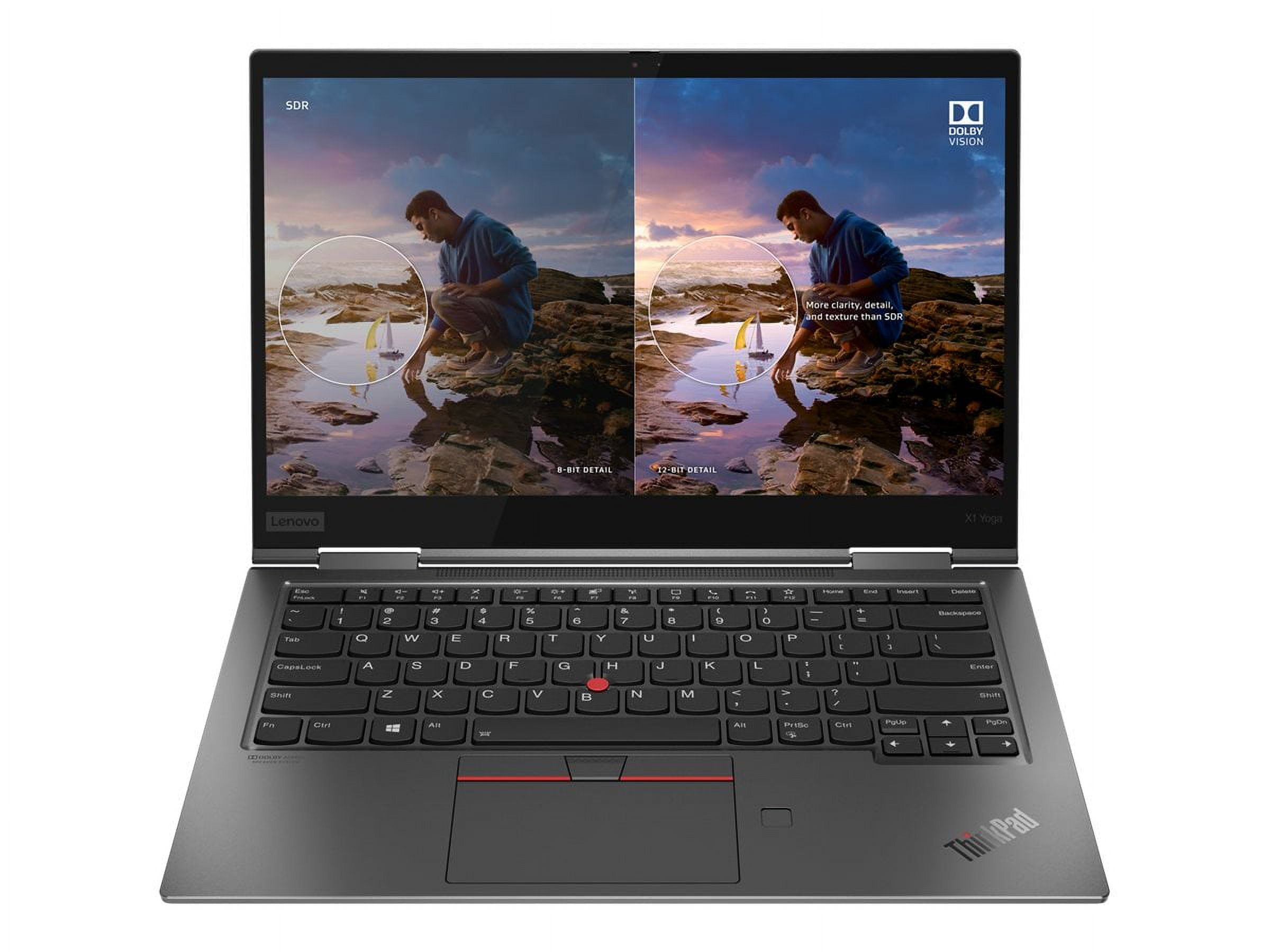 Lenovo ThinkPad X1 Yoga Gen 5 20UB - Flip design - Intel Core i5 - 10210U /  up to 4.2 GHz - Win 10 Pro 64-bit - UHD Graphics - 8 GB