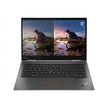 Lenovo ThinkPad 14" Full HD Touchscreen 2-in-1 Laptop, Intel Core i5 i5-10210U, 8GB RAM, 256GB SSD, Windows 10 Pro, Iron Gray, 20UB000RUS