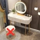 thumbnail image 1 of Dressing Table Light Luxury Rock Board Bedroom Dressing Table Modern Minimalist Makeup Cabinet Comoda Pra Quarto Furniture My Lux Decor Round, 1 of 23