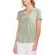 thumbnail image 2 of Vince Camuto Camiseta básica alta-baja para mujer, verde, pequeña Vince Camuto Camiseta básica, 2 of 2
