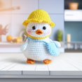 thumbnail image 2 of Yarn Craft Kit Crochet Material Kit Cartoon Duck Shape Complete Starter Kit for Diy Craft, 2 of 8