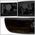 thumbnail image 5 of DNA Motoring For 99-07 GMC Sierra Yukon XL 4pcs Bumper Parking Headlight Lamps Smoked/Amber, 5 of 6