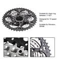 thumbnail image 3 of Bike Freewheel Set,Bike Freewheel Cassette Sprocket 10 Speed 11-42T Bicycle Replacement Accessory, 3 of 8