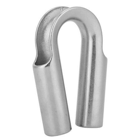 

LYUMO Winch Tube Thimble 10 Options Stainless Tube Thimble For Boating Accessories Winch Rope Steel Rope Cable