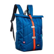 ZIPIT Puffer Backpack, High School and College Bag, Padded Laptop Compartment, Tear Resistant (Blue)
