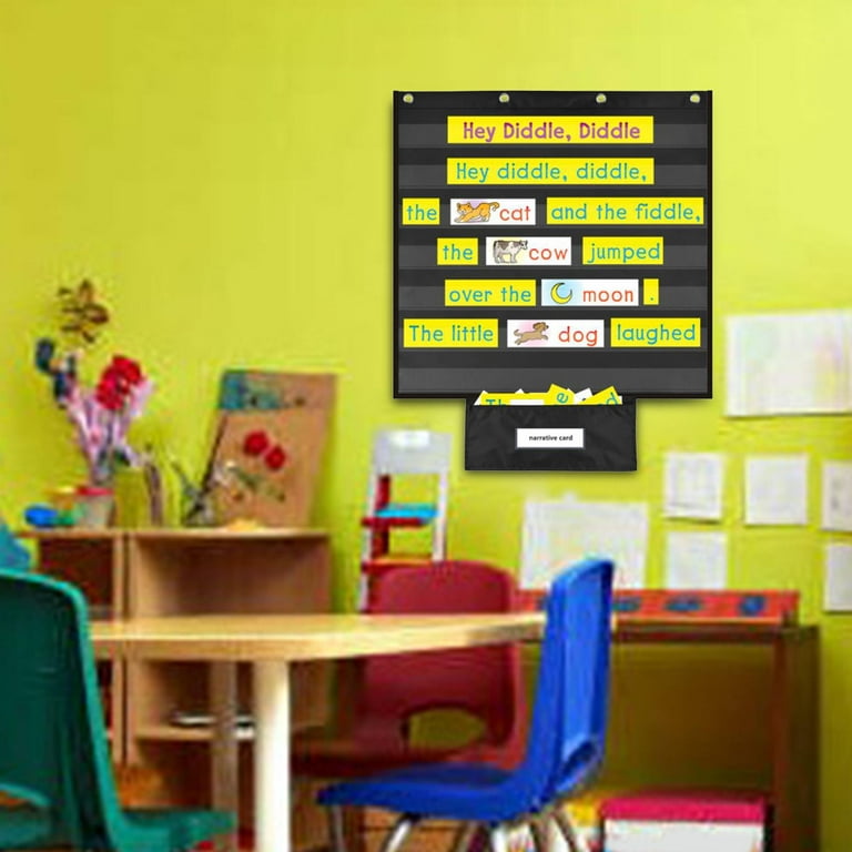 Classroom Decor White Black Chalkboard Letters Bulletin Board