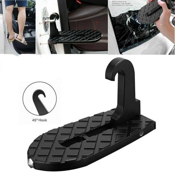 Mini Folding Car Door Latch Hook Foot Pedal Ladder For Jeep Truck SUV Roof