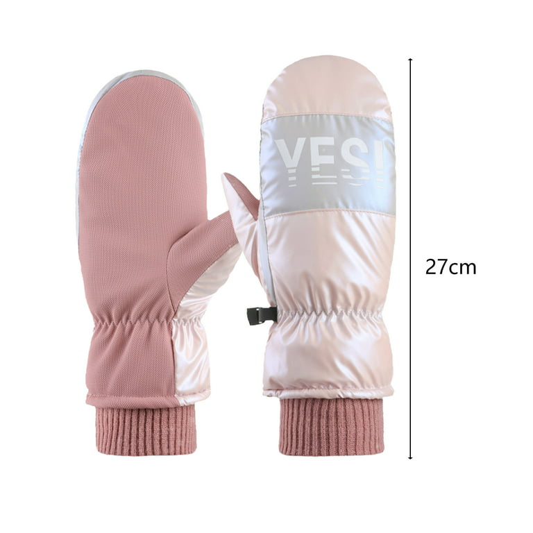 NUZYZ 1 Pair Women Mittens Thickened Easy to Wear Breathable