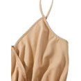 thumbnail image 3 of Women's Leopard Print Wrap Spaghetti Strap Romper Cami Jumpsuit, 3 of 5