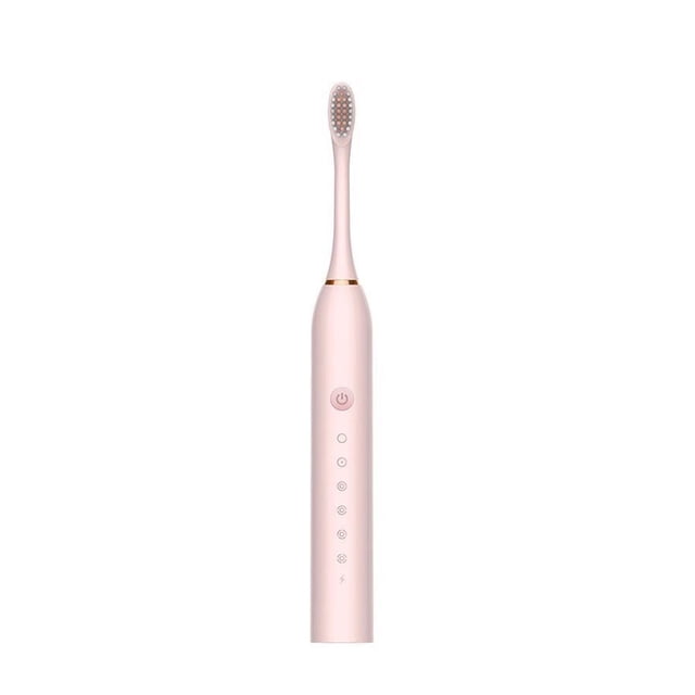 Toothbrush, Toothbrush with 8 Brush Heads, Smart 6-Speed Timer Toothbrush Ipx7 -Newly Upgraded Toothbrush, Longe