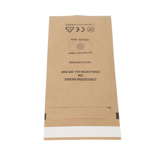 Bolsa Autosellante Para Herramientas De Uñas, Herramienta De Higiene De Papel Firme Desechable, Bolsa Autosellante, Raya Adhesiva Para Clínica