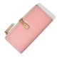 thumbnail image 1 of Monedero de mujer cartera simple y práctica moda pequeño monedero fresco de color sólido, 1 of 5