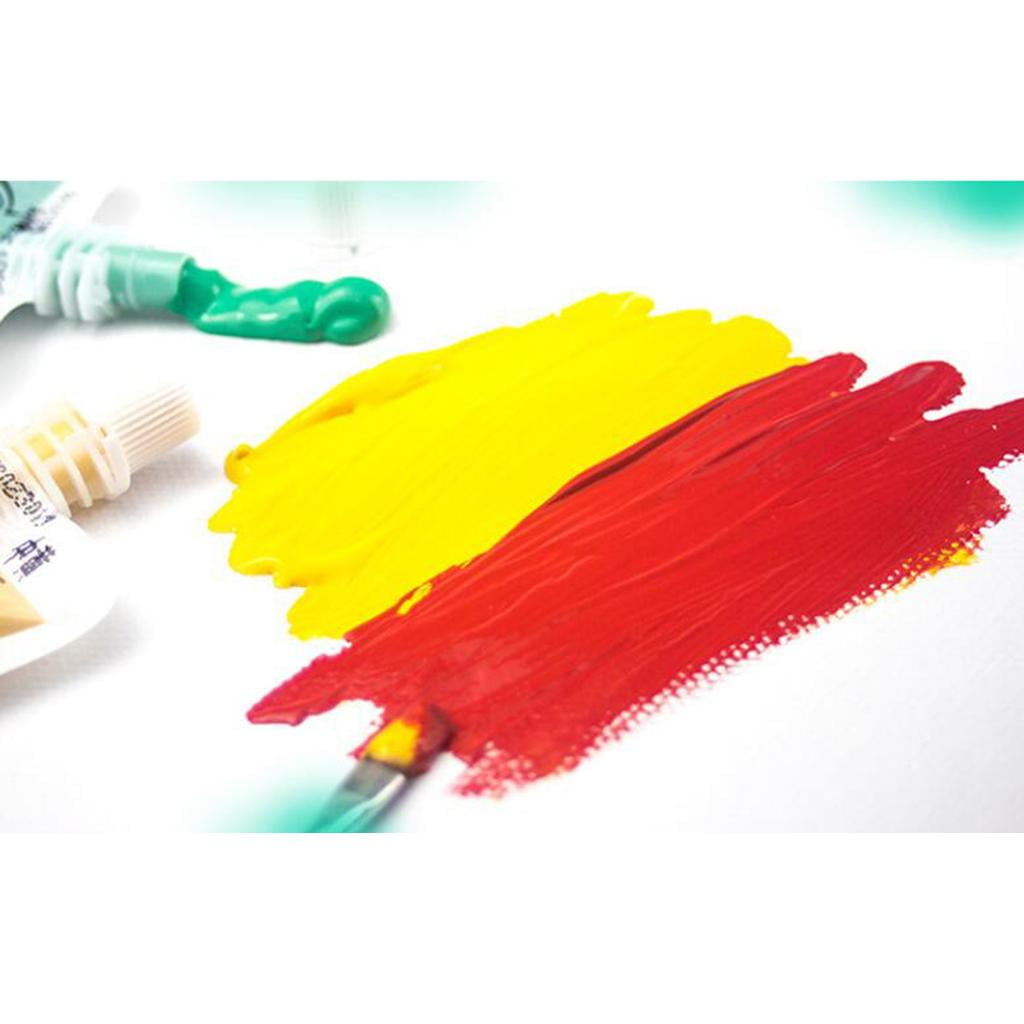 FVDPWYE Artist Kids Washable Gouache Paints Opaque Pigments for Watercolor Painting Wall Yellow