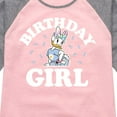 thumbnail image 3 of Mickey & Friends - Birthday Girl Daisy - Toddler And Youth Girls Raglan Graphic T-Shirt, 3 of 4