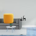 thumbnail image 2 of Taburete otomano redondo con reposapiés, banco, silla, sofá cilíndrico, taburete de té para oficina, dormitorio, guardería, apartamento. Estatua de ci, 2 of 8