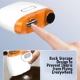 thumbnail image 3 of Pulidor De Uñas Eléctrico 3 En 1, Cortaúñas Automático, Cortador De Uñas, 2 Velocidades Ajustables Para Uso Doméstico, Naranja Y, 3 of 7