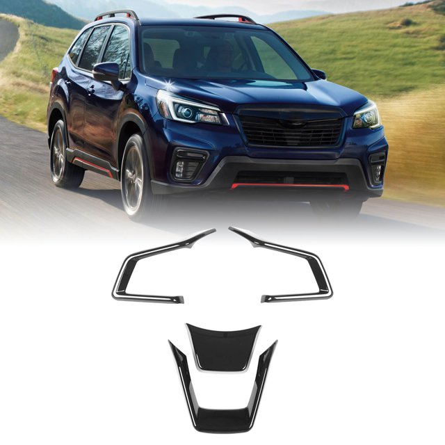 Aramox Steering Wheel Panel Cover Trim, Steering Wheel Panel Frame Trim Cover Replacement For Crosstrek XV