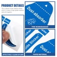 thumbnail image 4 of Dedust Sticker Fingerprint Removal 200Pcs 2.4x1.7x0.04in, 4 of 6